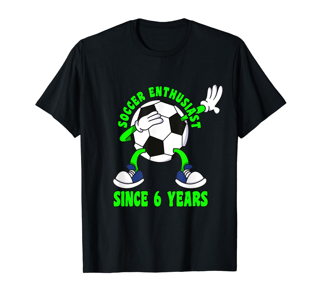 Happy 6 Birthday 6 Year Old Dabbing T-Shirt - Novelty Apparel Unisex - T-Shirt, Sweatshirt, Hoodie