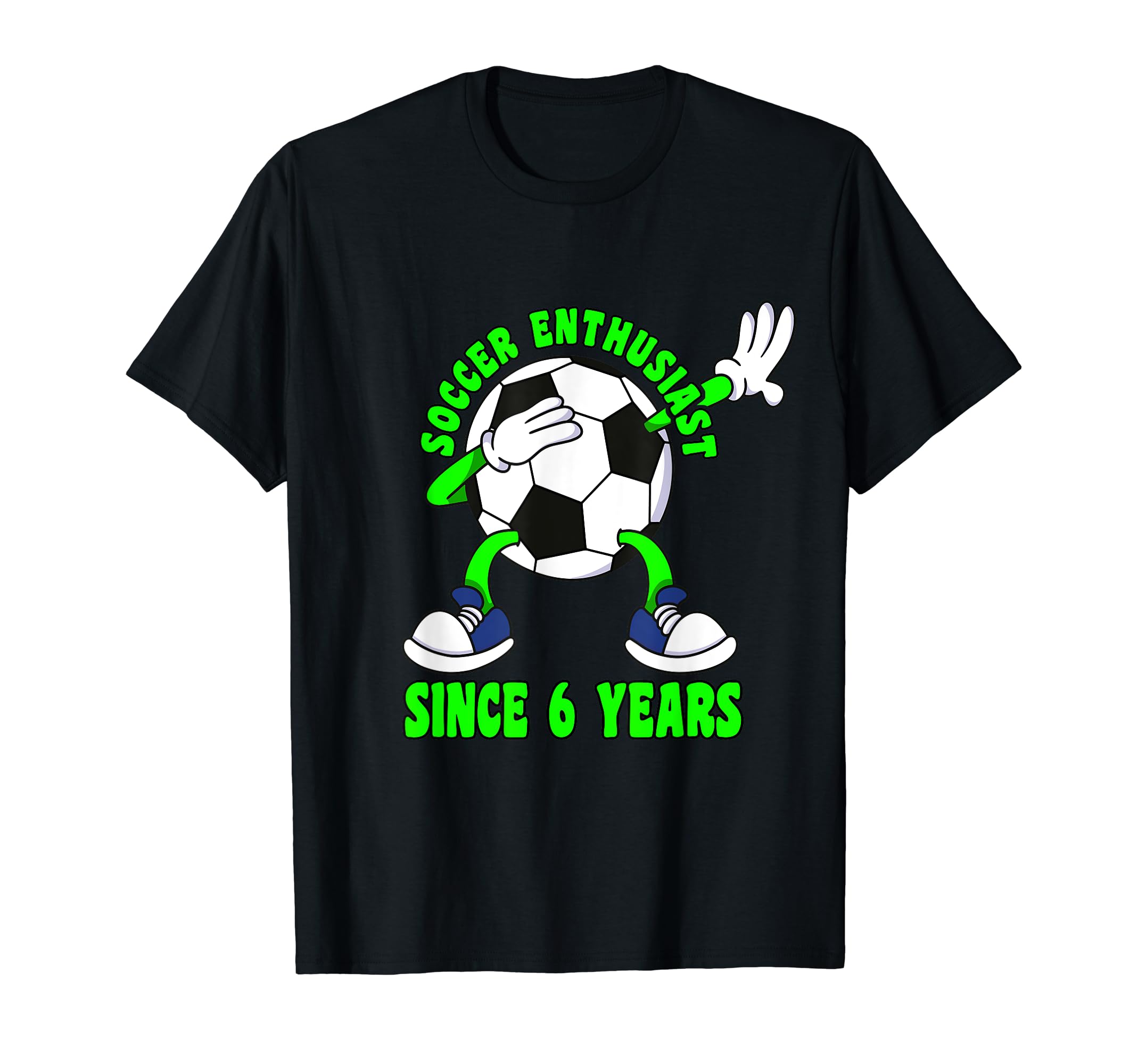 Happy 6 Birthday 6 Year Old Dabbing T-Shirt - Novelty Apparel Unisex - T-Shirt, Sweatshirt, Hoodie