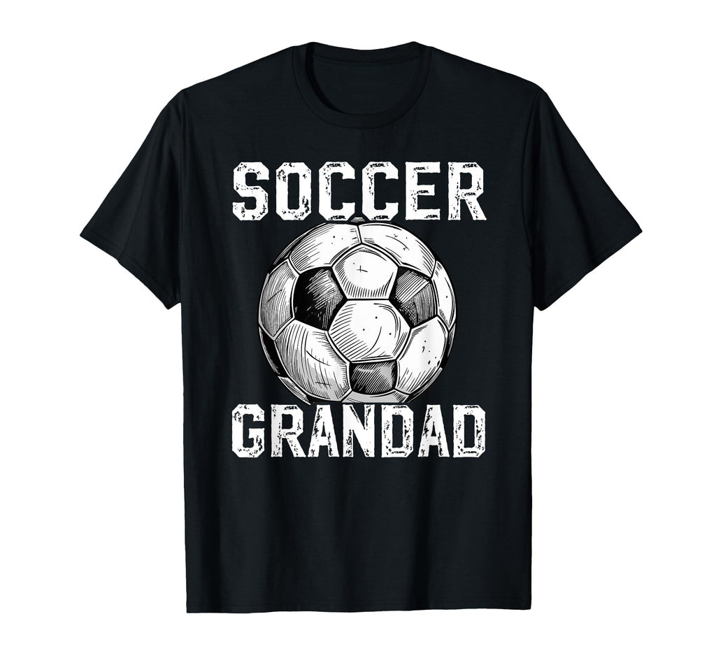 Soccer Grandad Grandpa Grandad Soccer T-Shirt - Unique Graphic Men Women - T-Shirt, Sweatshirt, Hoodie