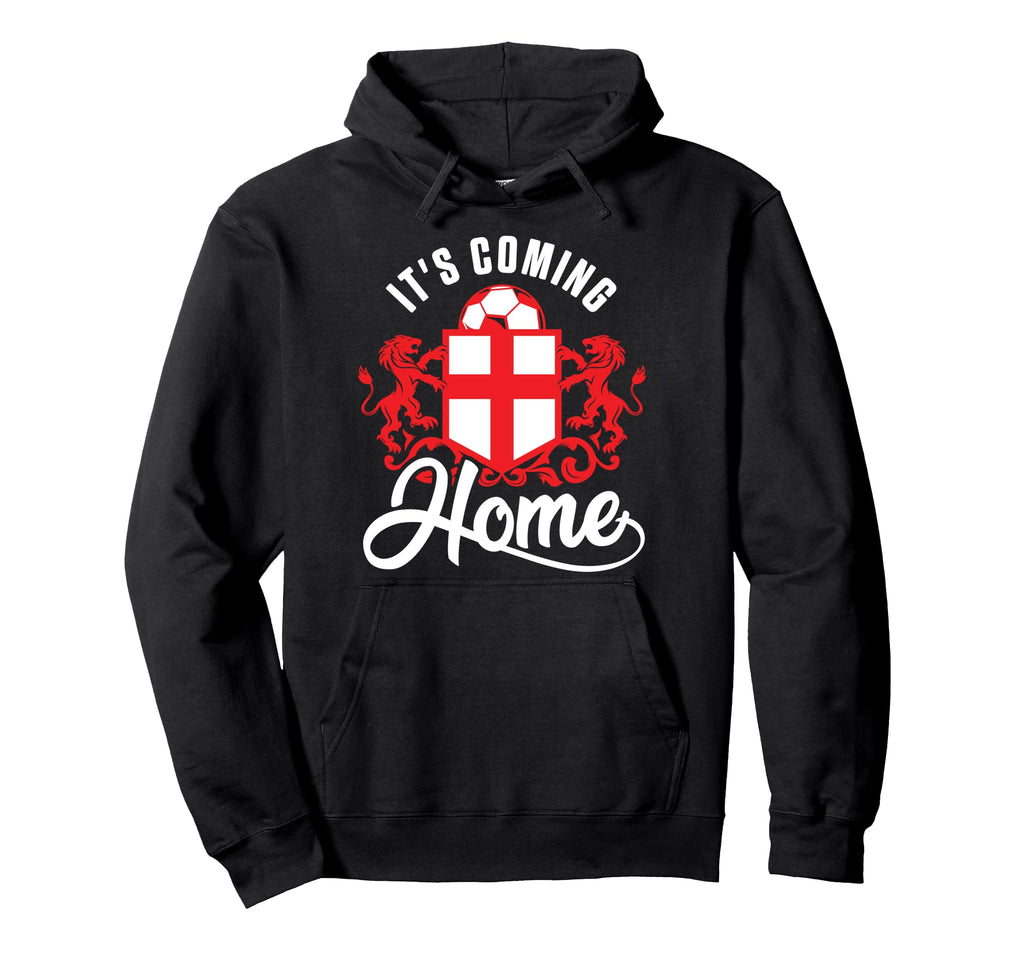 Football Player Coming Home England Flag Hoodie - Custom Art Print Unisex - T-Shirt, Sweatshirt, Hoodie