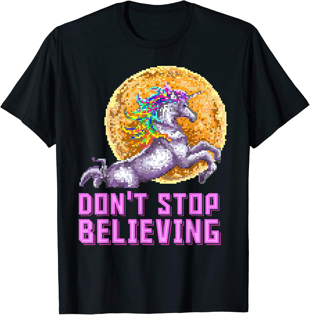 Unicorn pixel art - Adult & Kids T-Shirts, Sweatshirts & Hoodies apparel design preview 1