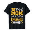 Proud Mom 2026 Graduate Senior Class T-Shirt - Custom Art Print Men Women - T-Shirt, Sweatshirt, Hoodie