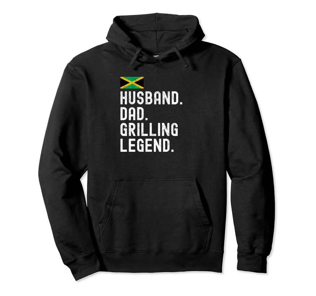 Jamaican Dad Husband Grilling Legend Hoodie - Streetwear Style Unisex - T-Shirt, Sweatshirt, Hoodie