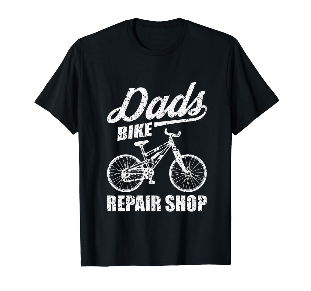 Bike Repair Shop Funny Dad Mountain T-Shirt - Graphic Print for Adults - T-Shirt, Sweatshirt, Hoodie