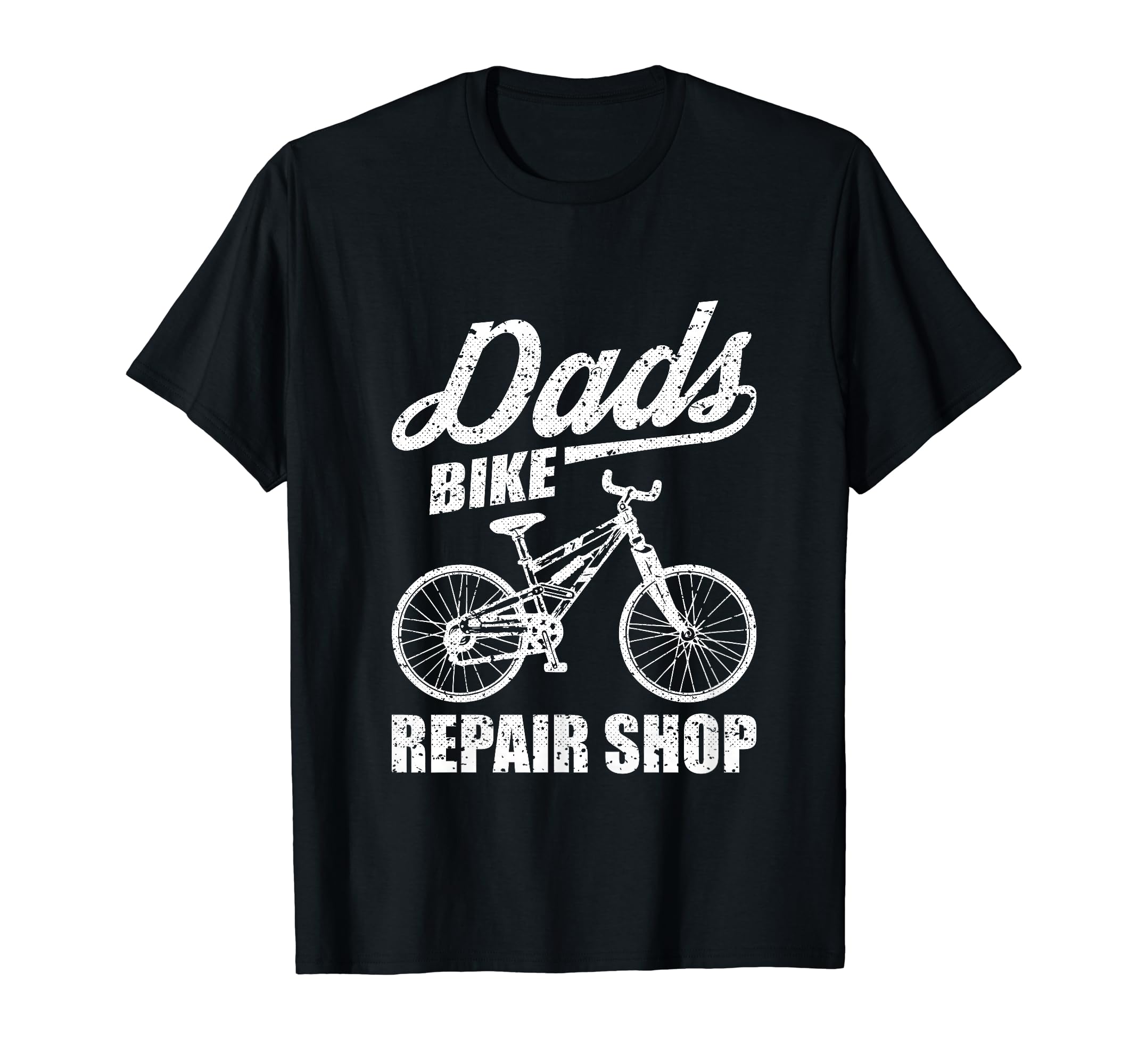 Bike Repair Shop Funny Dad Mountain T-Shirt - Graphic Print for Adults - T-Shirt, Sweatshirt, Hoodie