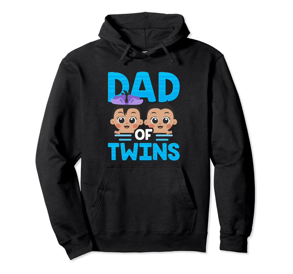 Dad Twins Twin Sarcastic Funny Hoodie - Minimalist Print Unisex - T-Shirt, Sweatshirt, Hoodie