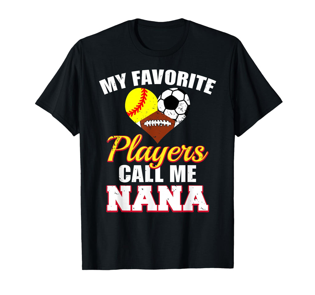 My Favorite Players Softball Soccer T-Shirt - Trendy Graphic Men Women - T-Shirt, Sweatshirt, Hoodie