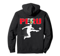Peru Soccer Fans Jersey Proud Hoodie - Casual Everyday Wear Men Women - T-Shirt, Sweatshirt, Hoodie