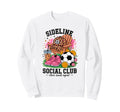 Sideline Social Club Soccer Mom Sweatshirt - Minimalist Print Men Women - T-Shirt, Sweatshirt, Hoodie