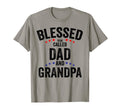 Blessed To Be Called Dad And Grandpa T-Shirt - Custom Art Print for Adults - T-Shirt, Sweatshirt, Hoodie