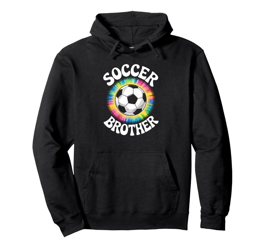 Soccer Brother Tie Dye Spirit Hoodie - Graphic Print for Adults - T-Shirt, Sweatshirt, Hoodie