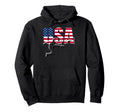 Usa Football Jersey National Flag Hoodie - Aesthetic Graphic Unisex - T-Shirt, Sweatshirt, Hoodie