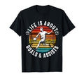 Lifes About Goals And Assists Soccer T-Shirt - Casual Everyday Wear Unisex - T-Shirt, Sweatshirt, Hoodie