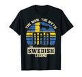Myth Swedish Legend Dad T-Shirt - Custom Art Print Men Women - T-Shirt, Sweatshirt, Hoodie