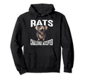 Rat Exterminator Funny Pest Control Mice Hoodie - Custom Art Print Unisex - T-Shirt, Sweatshirt, Hoodie