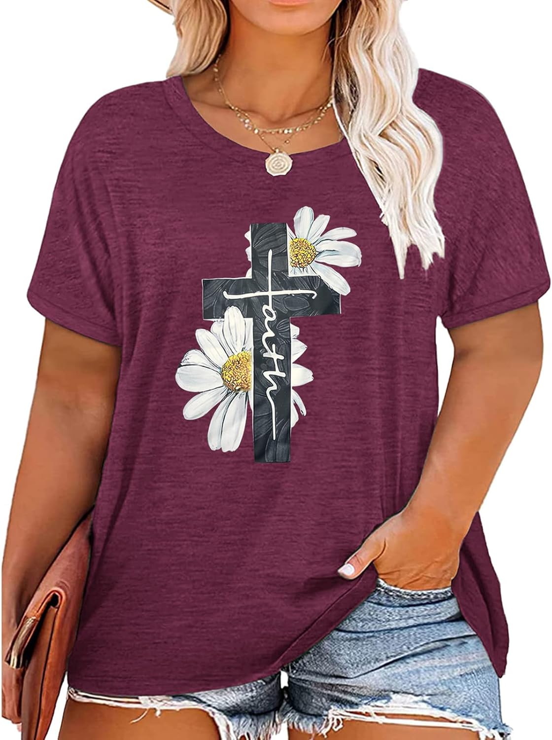 Plus Size Womens Country Funny Western Graphic Short - Adult & Kids T-Shirts, Sweatshirts & Hoodies apparel design preview 1