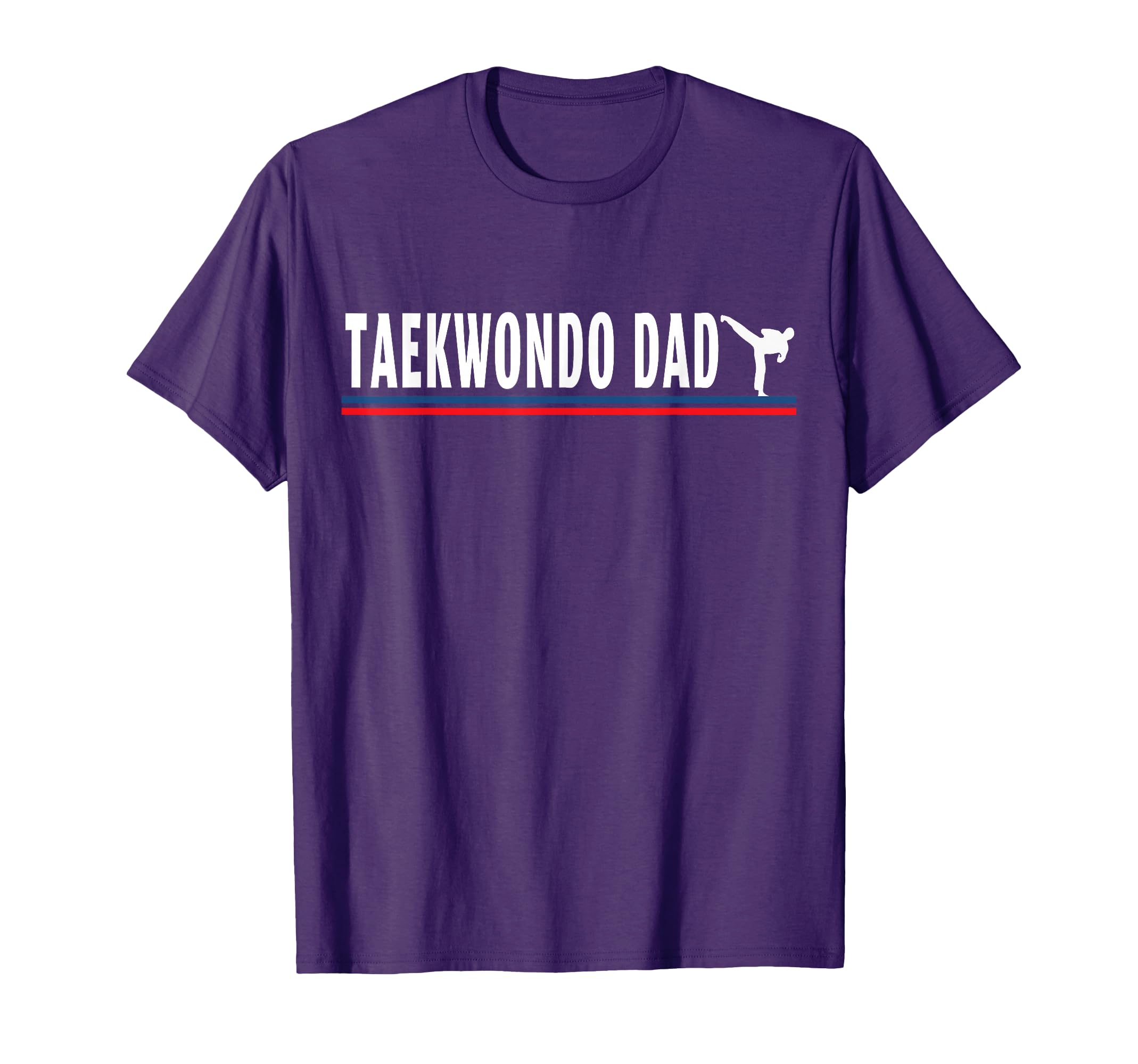 Taekwondo Dad American Usa Flag T-Shirt - Trendy Graphic Men Women - T-Shirt, Sweatshirt, Hoodie