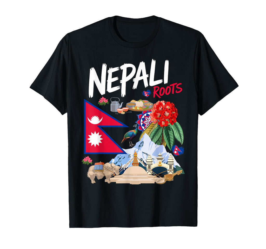 Nepal Flag Outfit Nepalese Nepali T-Shirt - Casual Everyday Wear Men Women - T-Shirt, Sweatshirt, Hoodie