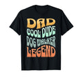 Dad Dog Walker Legend T-Shirt - Minimalist Print Men Women - T-Shirt, Sweatshirt, Hoodie