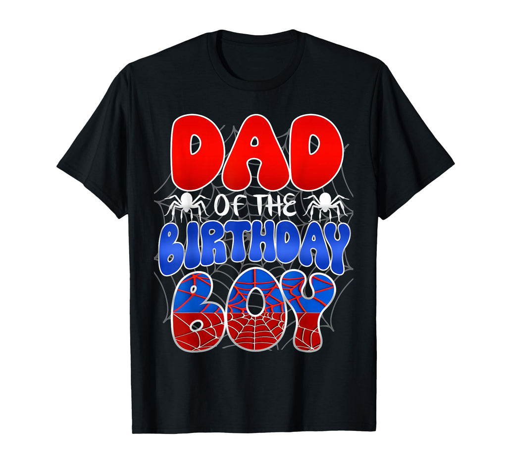 Dad And Mom Birthday Spider Family T-Shirt - Custom Art Print Men Women - T-Shirt, Sweatshirt, Hoodie