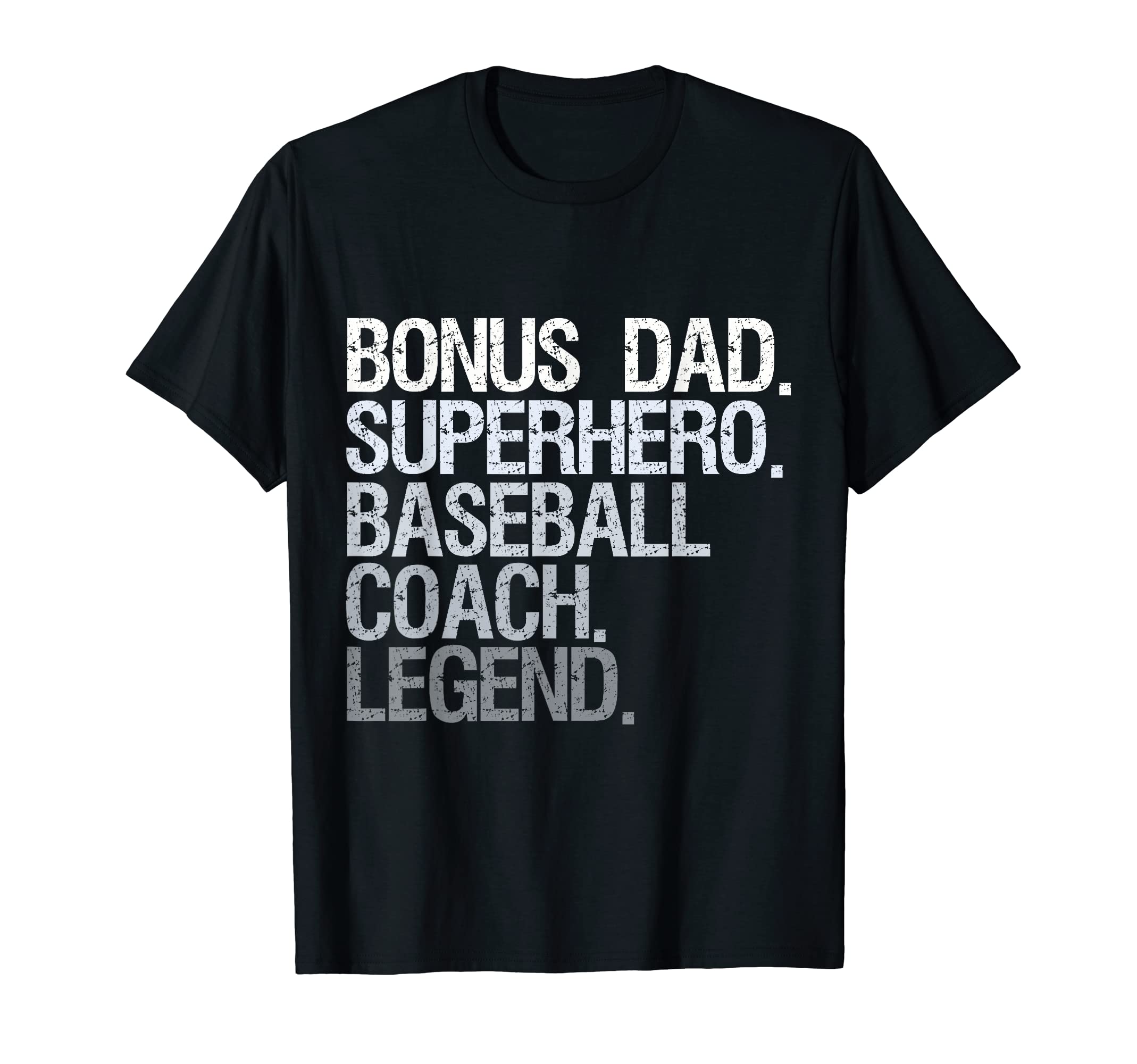 Bonus Dad Superhero Baseball Coach Legend Sweatshirt - Graphic Print Unisex - T-Shirt, Sweatshirt, Hoodie