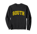 Yellow South Team Colors Spirit Sweatshirt - Minimalist Print Unisex - T-Shirt, Sweatshirt, Hoodie