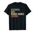 Husband Dad Board Games Legend Fathers T-Shirt - Unique Graphic for Adults - T-Shirt, Sweatshirt, Hoodie