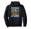 Keeping It Reel Bootleg 90S Fisherman Hoodie - Minimalist Print for Adults - T-Shirt, Sweatshirt, Hoodie
