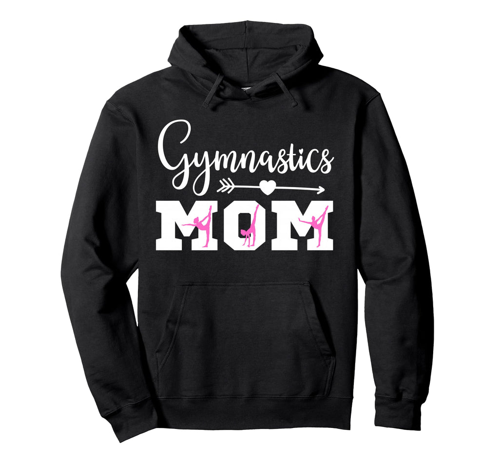Gymnastics Mom Gymnast Parent Hoodie - Casual Everyday Wear Men Women - T-Shirt, Sweatshirt, Hoodie