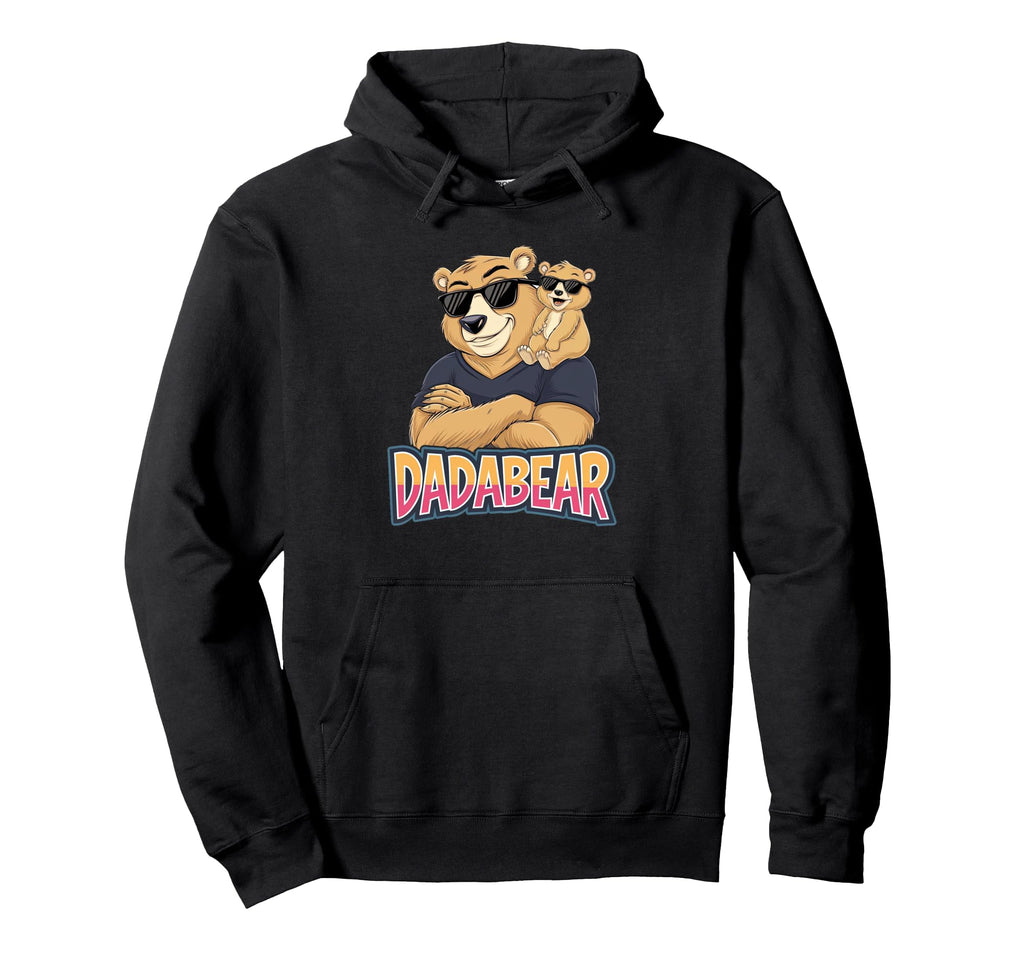 Papa Bear Father Daughter Son Bear Hoodie - Novelty Apparel Unisex - T-Shirt, Sweatshirt, Hoodie