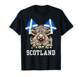Scotland Scottish Highland Cow Scottish T-Shirt - Custom Art Print Unisex - T-Shirt, Sweatshirt, Hoodie