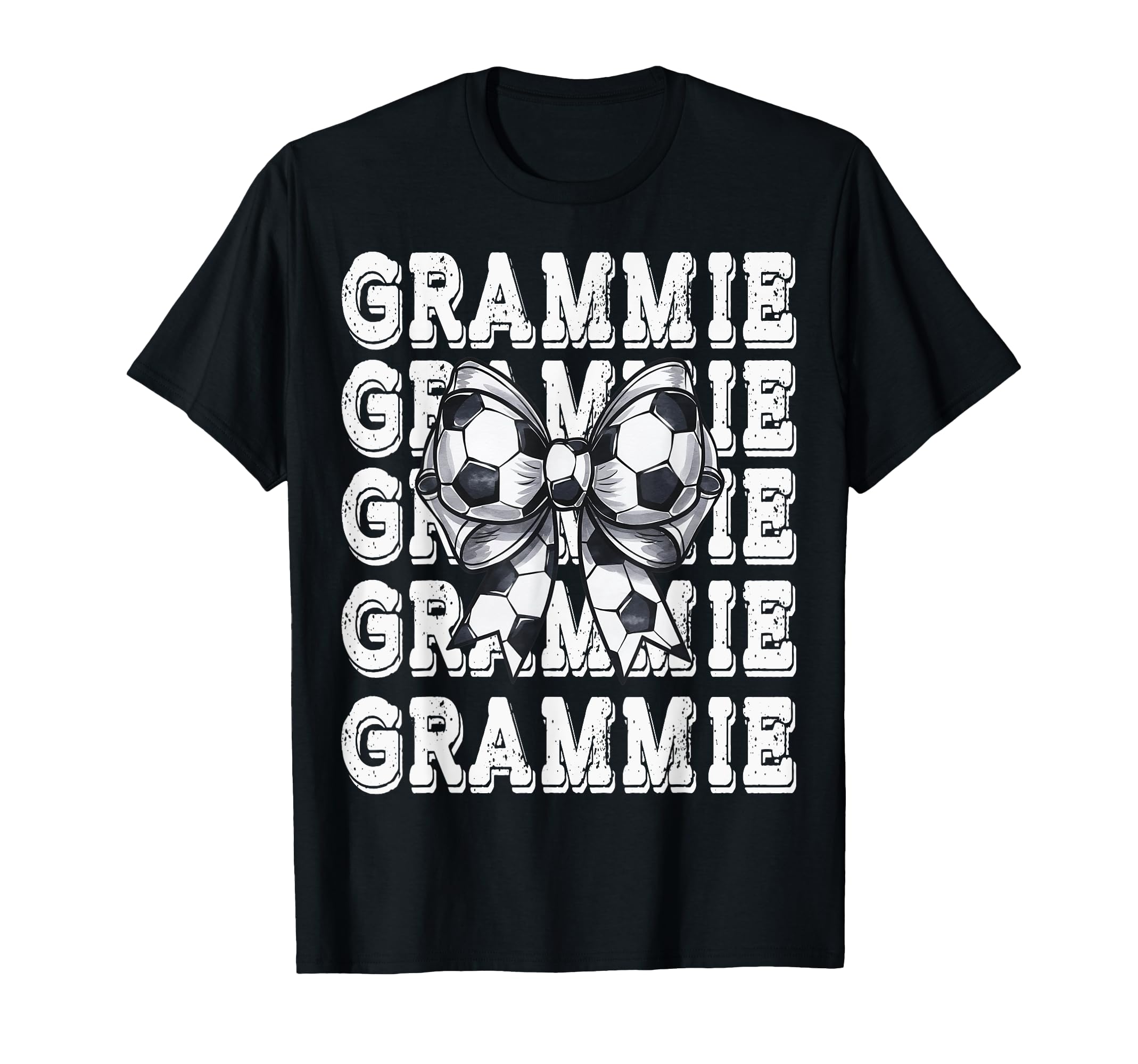 Coquette Soccer Grammie Matching Family Bow T-Shirt - Unique Graphic Unisex - T-Shirt, Sweatshirt, Hoodie