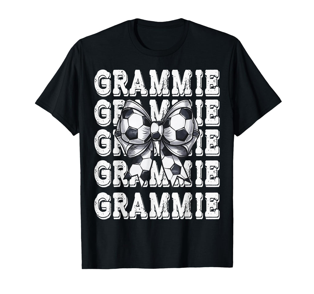 Coquette Soccer Grammie Matching Family T-Shirt - Minimalist Print Unisex - T-Shirt, Sweatshirt, Hoodie