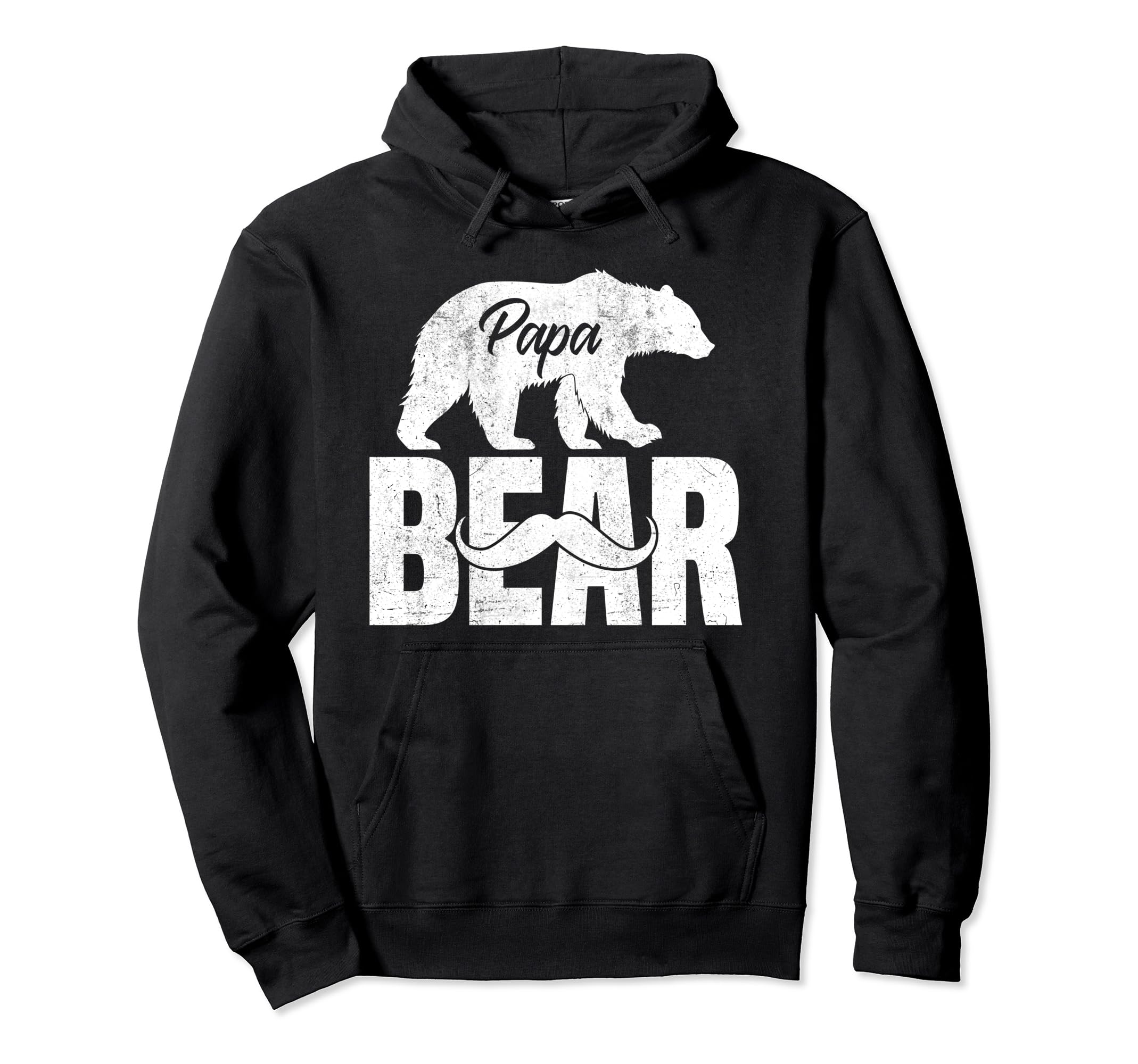 Papa Bear Fathers Day Grandpa Papa Hoodie - Novelty Apparel for Adults - T-Shirt, Sweatshirt, Hoodie