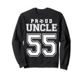 Number 55 Custom Proud Soccer Sweatshirt - Streetwear Style Men Women - T-Shirt, Sweatshirt, Hoodie