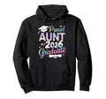 Proud Aunt Class 2026 Graduate Senior Hoodie - Unique Graphic Unisex - T-Shirt, Sweatshirt, Hoodie