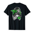 Messy Bun Hair Brazilian Soccer T-Shirt - Casual Everyday Wear Men Women - T-Shirt, Sweatshirt, Hoodie