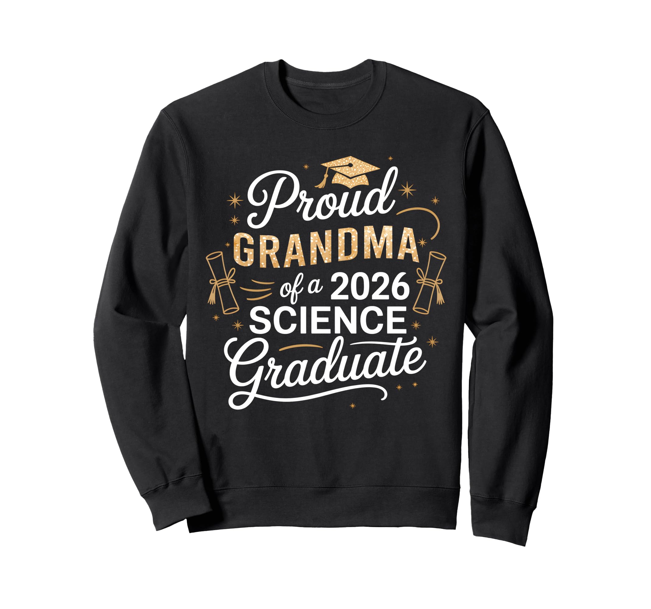 Proud Grandma Class 2026 Science Sweatshirt - Aesthetic Graphic Men Women - T-Shirt, Sweatshirt, Hoodie