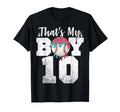 Thats My Baseball 10 Number Mom Dad 10 T-Shirt - Novelty Apparel Unisex - T-Shirt, Sweatshirt, Hoodie