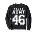 Number 46 Custom Proud Soccer Sweatshirt - Trendy Graphic for Adults - T-Shirt, Sweatshirt, Hoodie