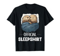 Sleepshirt Sleeping Sea Otter Animal T-Shirt - Novelty Apparel Unisex - T-Shirt, Sweatshirt, Hoodie