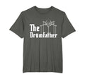 Drumfather Musician Percussion T-Shirt - Aesthetic Graphic Unisex - T-Shirt, Sweatshirt, Hoodie