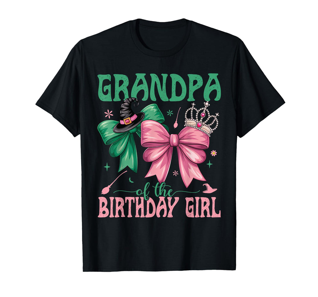 Grandpa Birthday Matching Witch T-Shirt - Casual Everyday Wear Unisex - T-Shirt, Sweatshirt, Hoodie