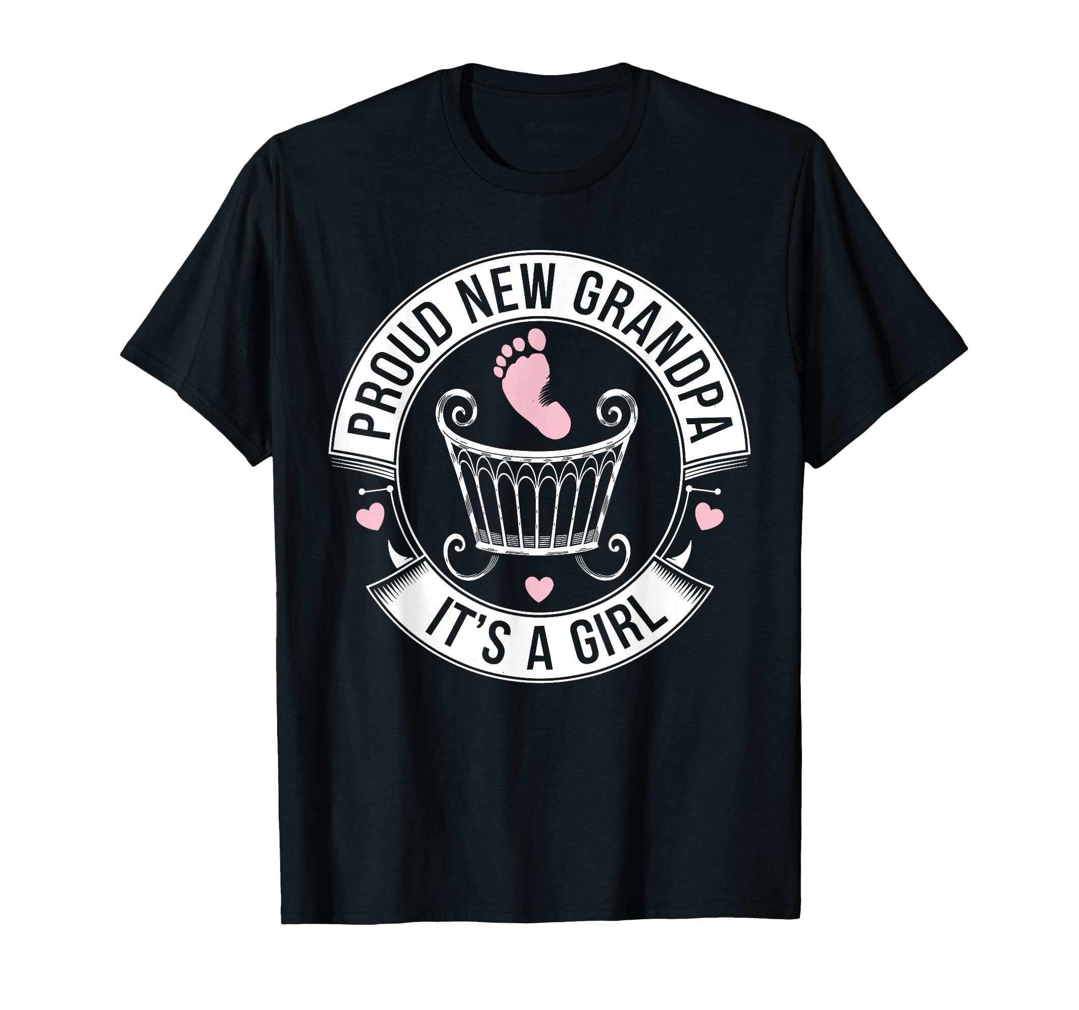 Proud New Grandpa Arrival T-Shirt - Graphic Print Men Women - T-Shirt, Sweatshirt, Hoodie