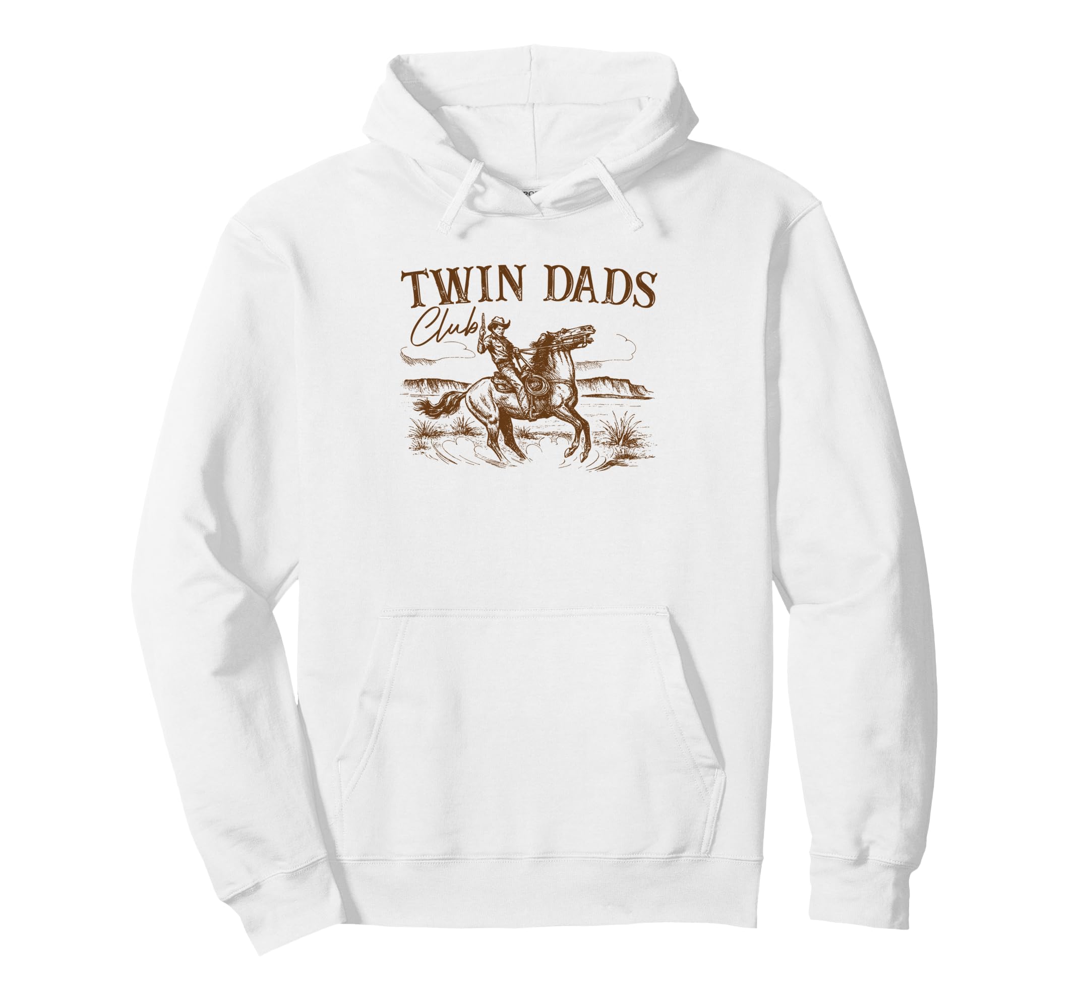 Twin Dads Club First Time Dad Twins Hoodie - Minimalist Print for Adults - T-Shirt, Sweatshirt, Hoodie