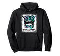 Funny Soccer Mom Bleached Tie Dye Messy Hoodie - Aesthetic Graphic Unisex - T-Shirt, Sweatshirt, Hoodie