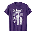 Dad Sons First Hero Daughter First T-Shirt - Novelty Apparel for Adults - T-Shirt, Sweatshirt, Hoodie