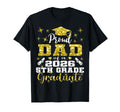 Proud Dad 5Th Grade Graduate 2026 T-Shirt - Minimalist Print Unisex - T-Shirt, Sweatshirt, Hoodie