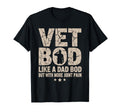 Vet Bod Like Dad Bod But More Joint T-Shirt - Minimalist Print Men Women - T-Shirt, Sweatshirt, Hoodie