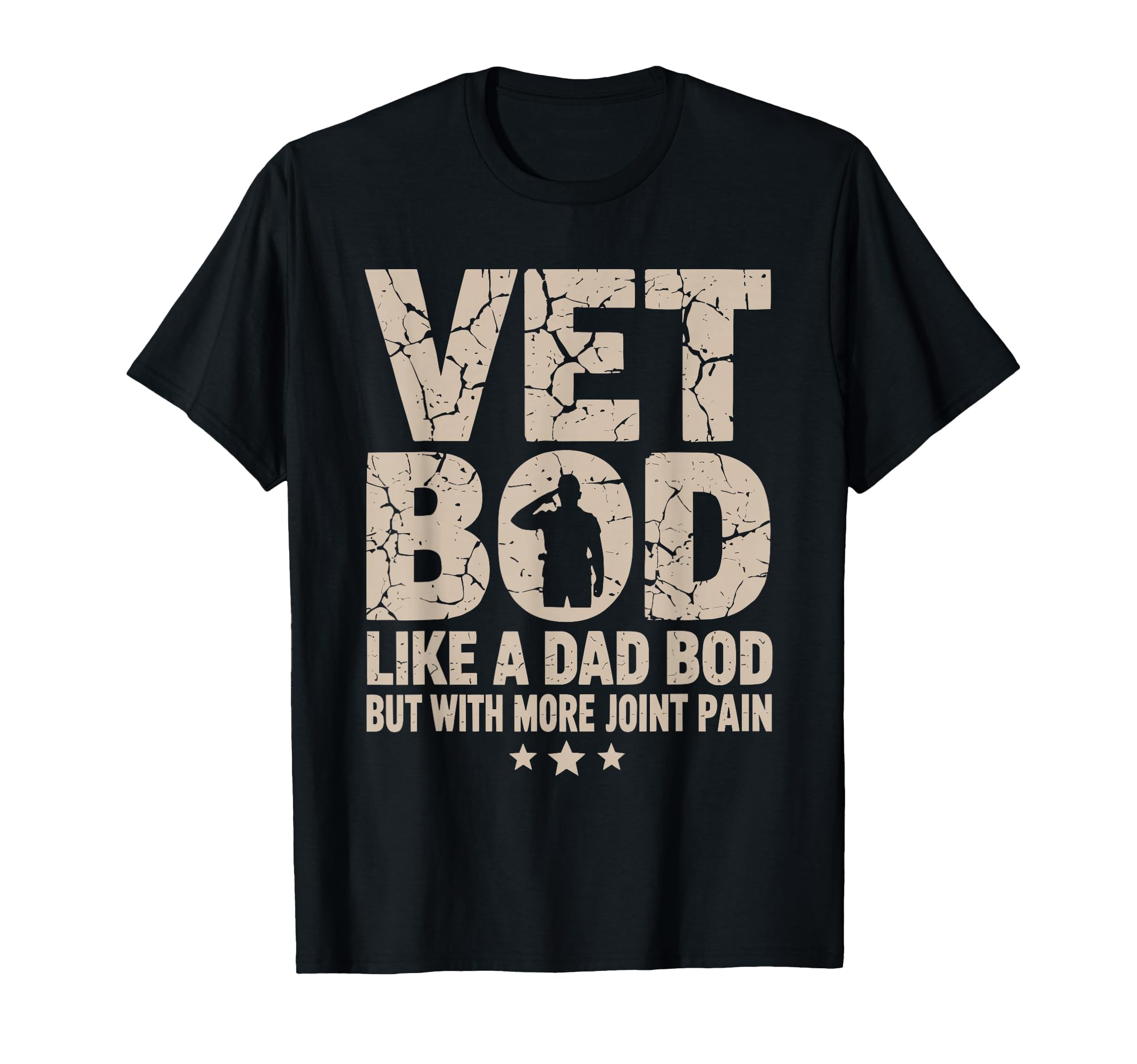 Vet Bod Like Dad Bod But More Joint T-Shirt - Minimalist Print Men Women - T-Shirt, Sweatshirt, Hoodie